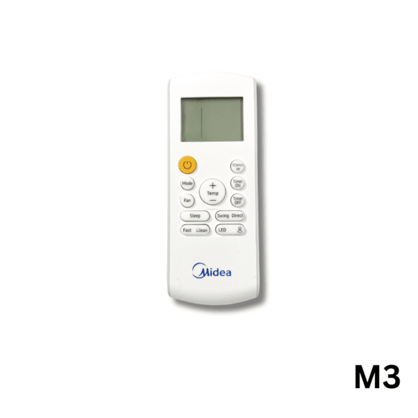 midea ac remote