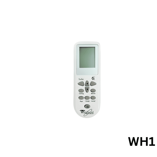 whirlpool ac remote