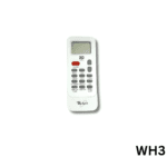 whirlpool ac remote