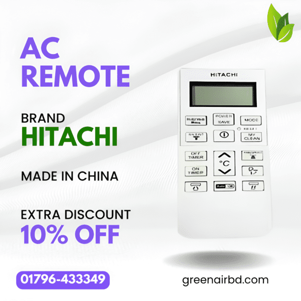 hitachi ac remote