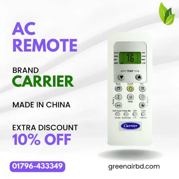 carrier ac remote