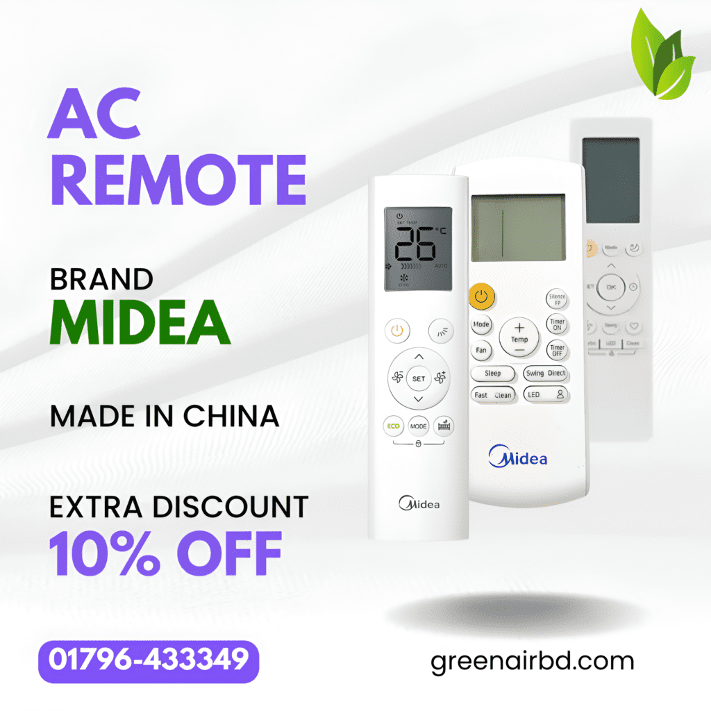 midea ac remote