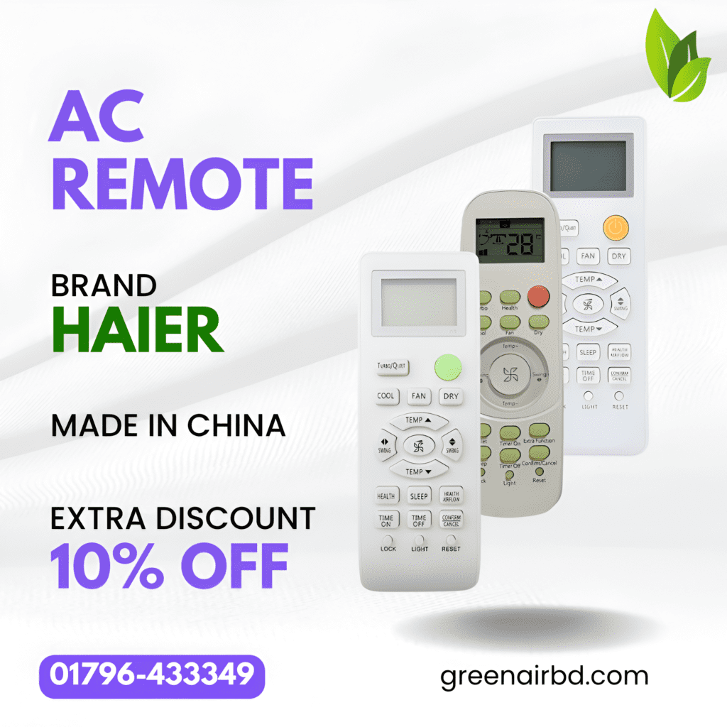 haier ac remote