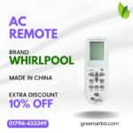 whirlpool ac remote