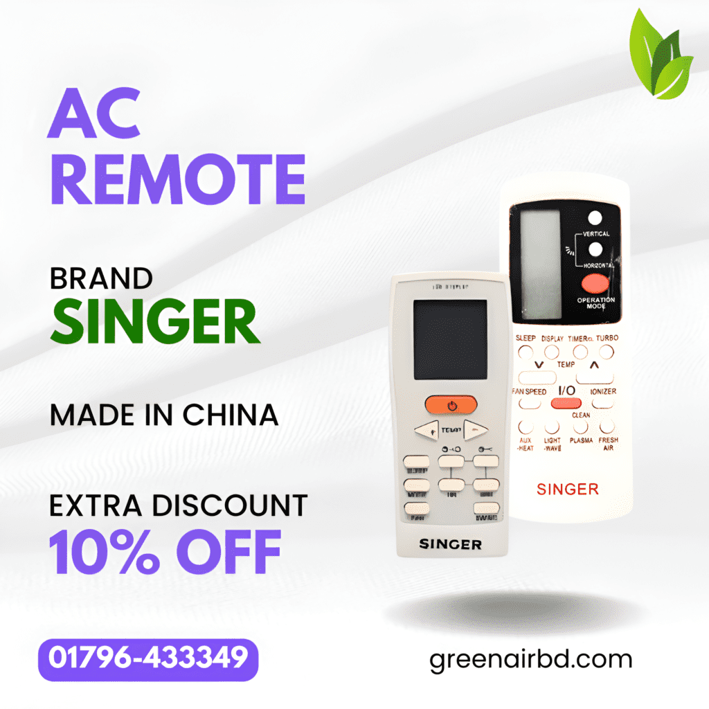 singer ac remote