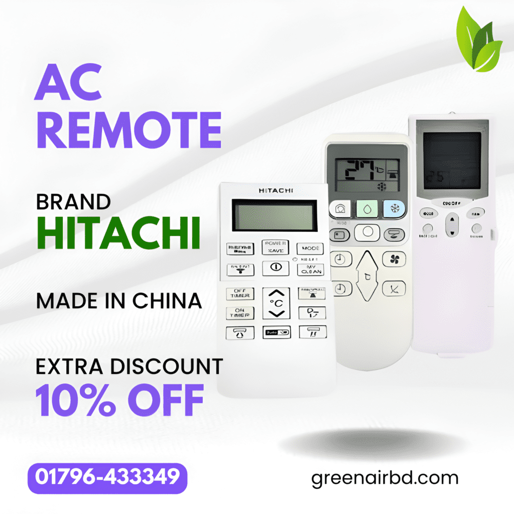 hitachi ac remote